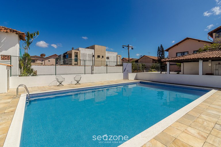 Apart con balcón en condominio con piscina VDP0000