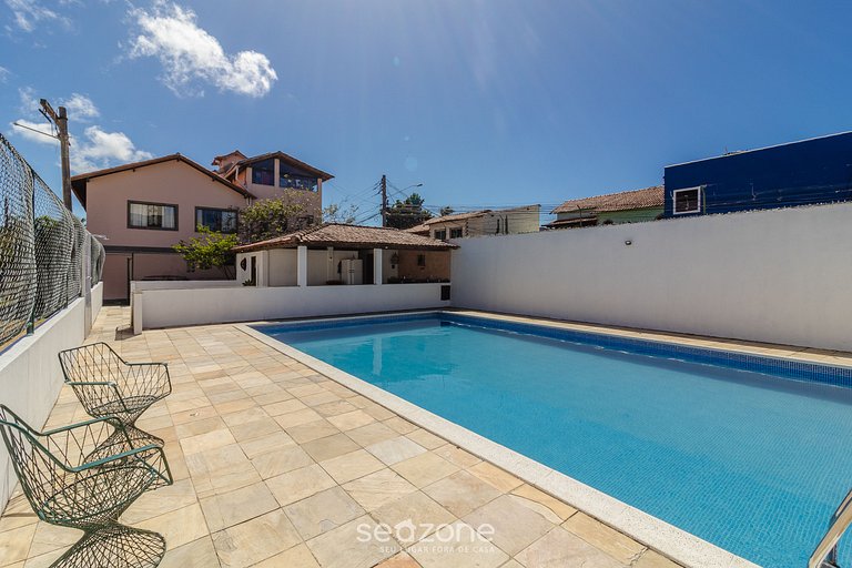 Apart con balcón en condominio con piscina VDP0000