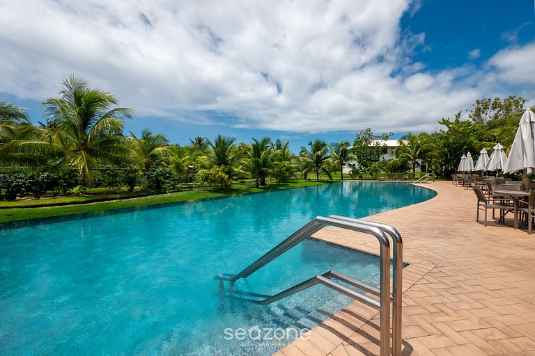 Ap en cond. c/ piscina en Playa do Forte BLGF0220