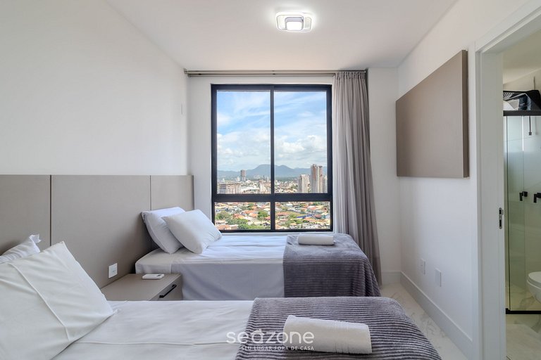 Apto c/ Churrasqueira a 250m da Praia MTR1703