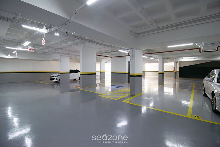 Varanda com vista mar a 230m da praia! PRB0405