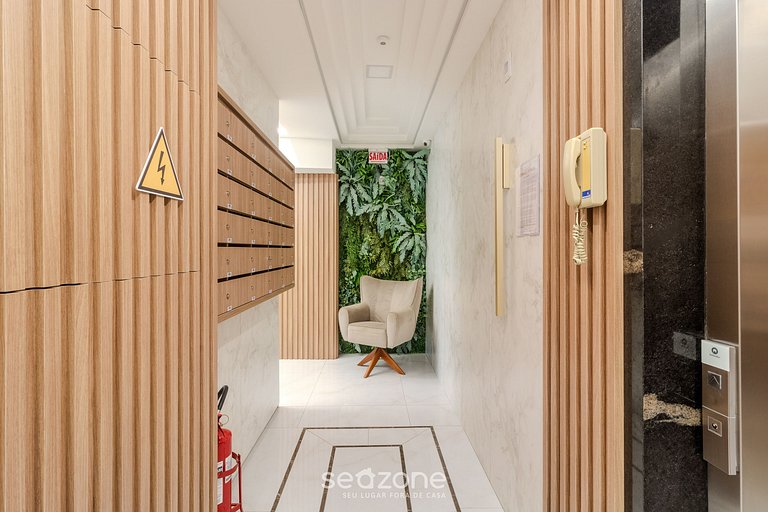 Apto com vista incrível a 230m do Mar - MRE1101