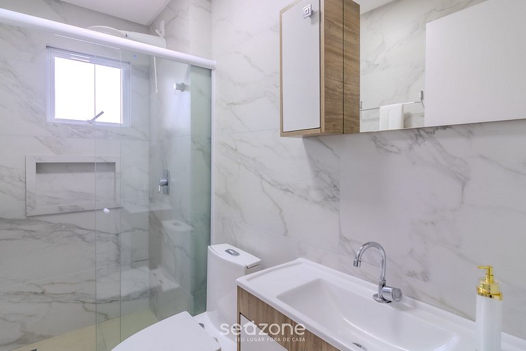 Apto com vista incrível a 230m do Mar - MRE1101