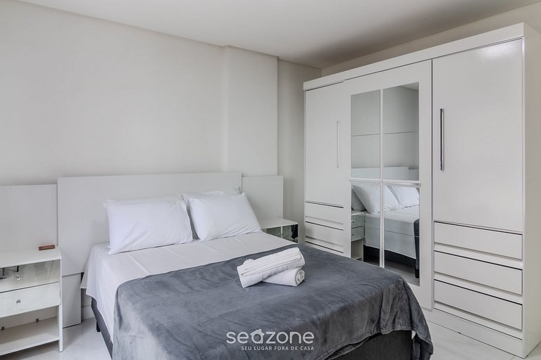 Apto com vista incrível a 230m do Mar - MRE1101