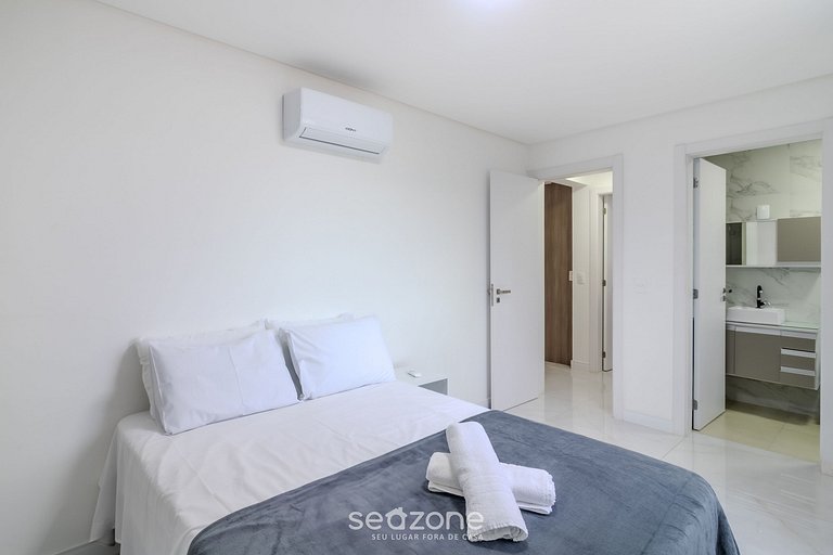 Apto com vista incrível a 230m do Mar - MRE1101