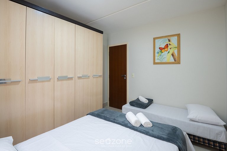 Apto no centro, a 300m da praia - VEL0102