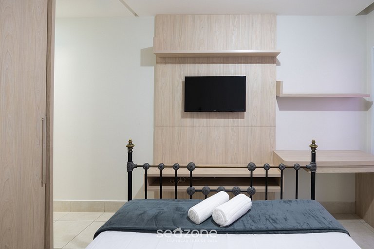 Apto no centro, a 300m da praia - VEL0102