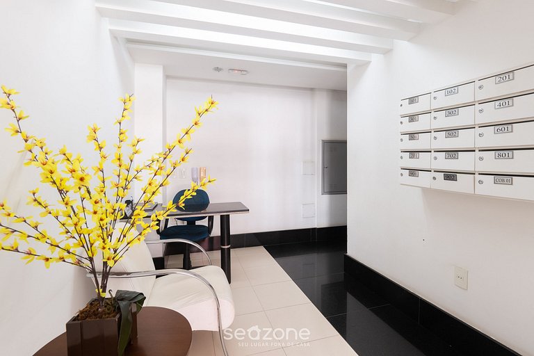 Apto no centro, a 300m da praia - VEL0102