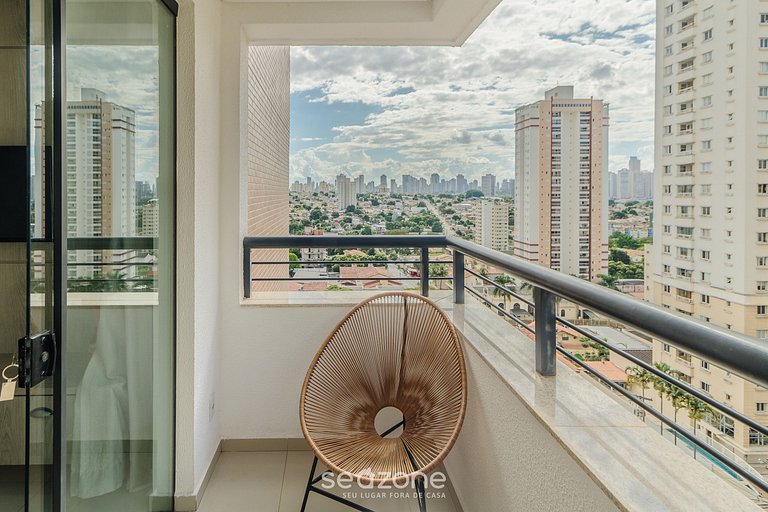 Lindo depto cerca Shopping Flamboyant - ESS1004