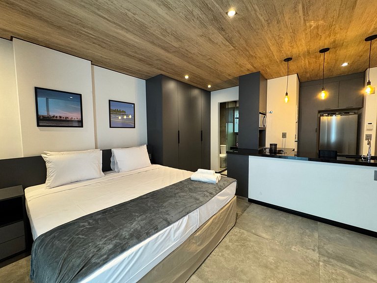 Elegante estudio con vista lateral al mar NWT0907