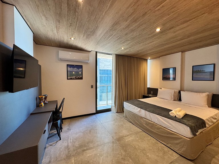 Elegante estudio con vista lateral al mar NWT0907