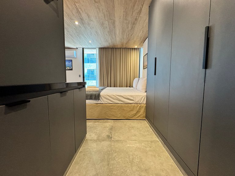 Elegante estudio con vista lateral al mar NWT0907