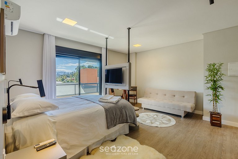 Estúdio Encantador com varanda em Urubici CZZ0403