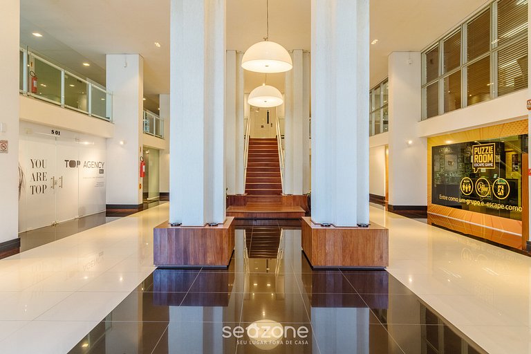 Apto en cond. con piscina en Blumenau – PEM1301