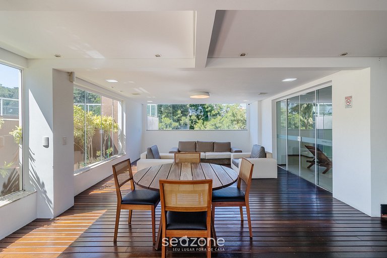 Apto en cond. con piscina en Blumenau – PEM1301