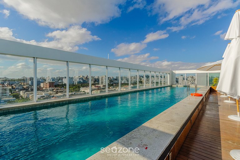 Lindo Apto em Cond. c/ Piscina e Garagem RPF0605