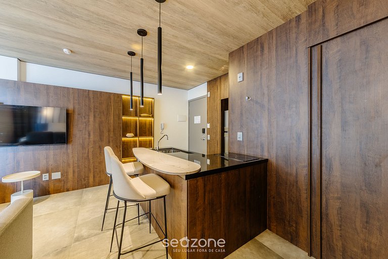 Hermoso Estudio con Vista Lateral al Mar NWT0504