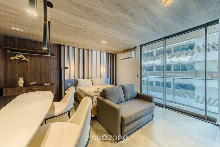 Hermoso Estudio con Vista Lateral al Mar NWT0504