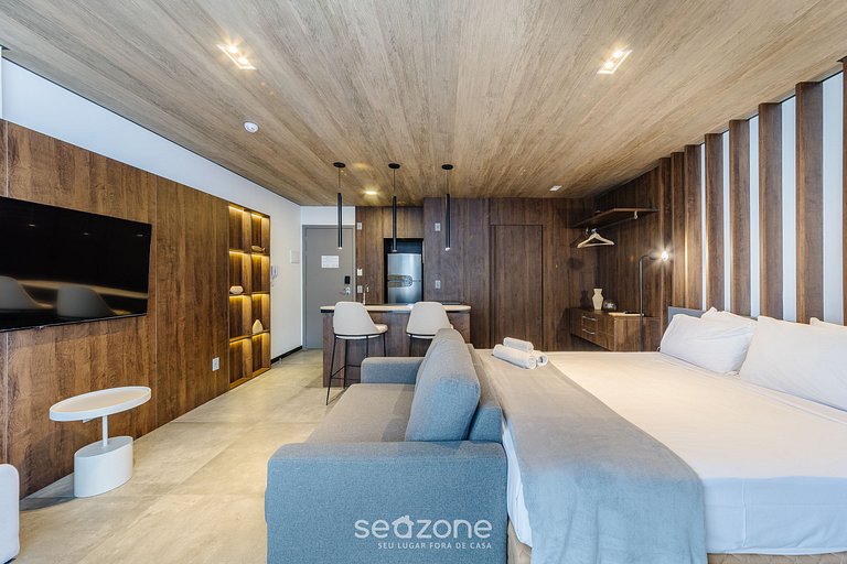 Hermoso Estudio con Vista Lateral al Mar NWT0504