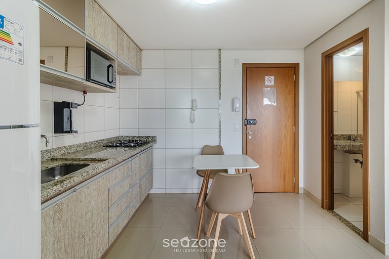 Studio equipado c/ varanda, Setor Bueno - TXP1004