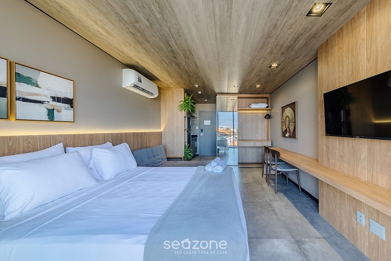 Estudio en Edificio c/ Piscina Frente Mar NWT0318