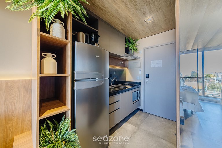 Estudio en Edificio c/ Piscina Frente Mar NWT0318