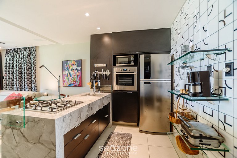 Apto frente al mar en Praia do Forte-BA - VDL0010