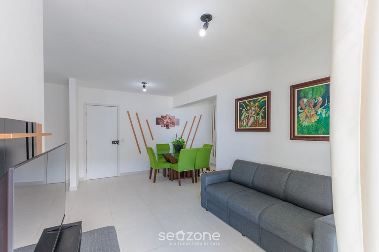 Apto em Cond. Beira-Mar c/ Piscina CPK0803