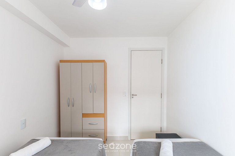 Apto em Cond. Beira-Mar c/ Piscina CPK0803