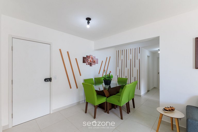 Apto en Cond. Junto al mar con piscina CPK0803