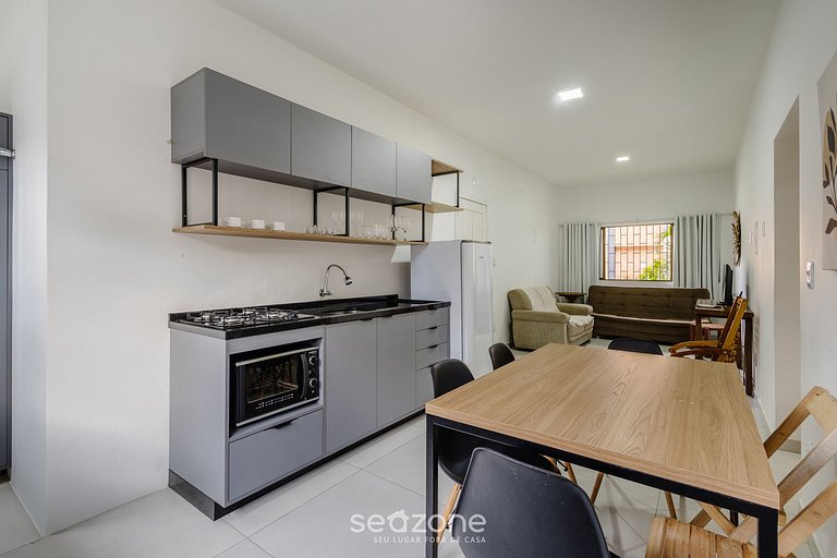 Apartamento em Jurerê na quadra da praia PSD101 Seazone