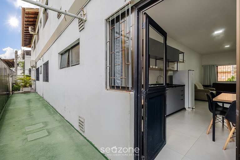 Apartamento em Jurerê na quadra da praia PSD101 Seazone