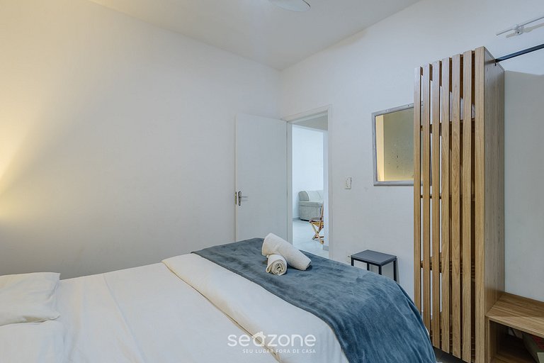 Apartamento em Jurerê na quadra da praia PSD101 Seazone