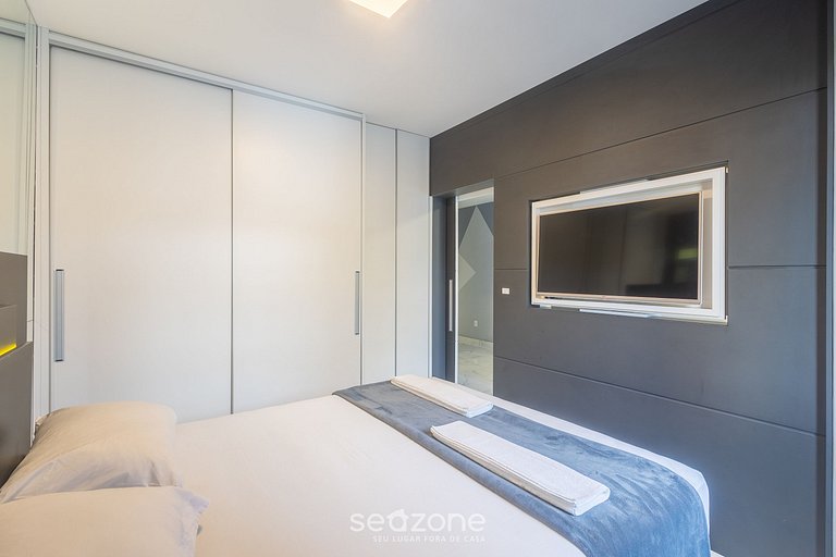 Conforto e estilo no Itacorubi, em Floripa APC0207