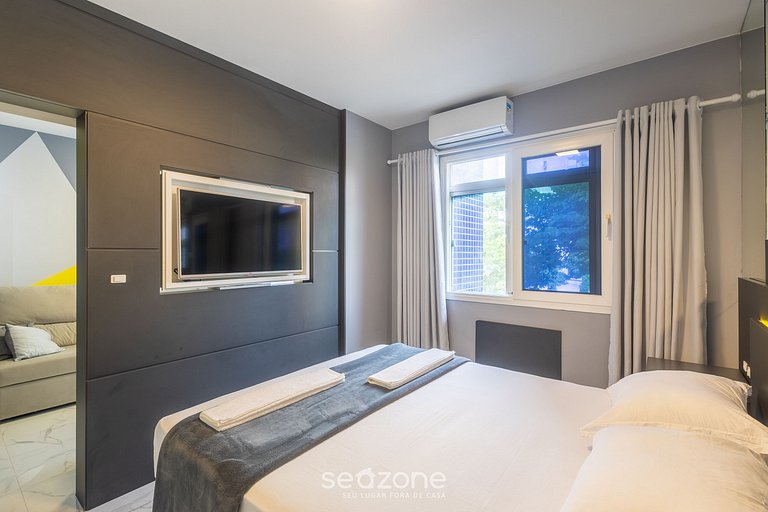 Conforto e estilo no Itacorubi, em Floripa APC0207