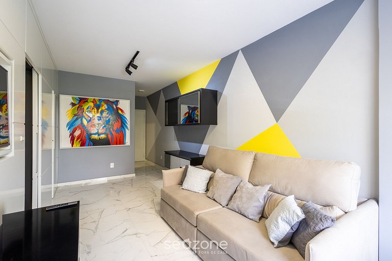 Conforto e estilo no Itacorubi, em Floripa APC0207