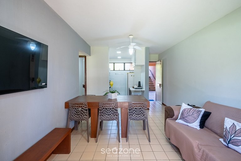 Apto em Cond. c/ Piscina a 400m da Praia GSH0101