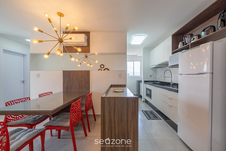 Buen ajuste c/2 dormitorios y balcón en Itapema RSN301