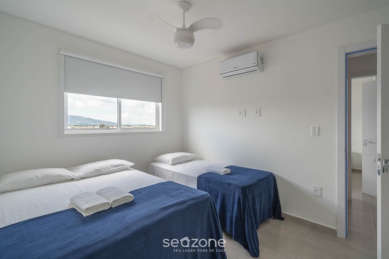 Buen ajuste c/2 dormitorios y balcón en Itapema RSN301