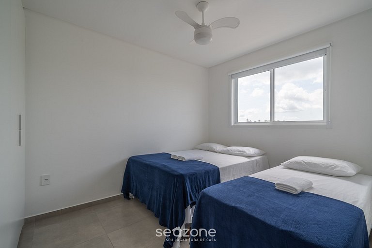 Buen ajuste c/2 dormitorios y balcón en Itapema RSN301