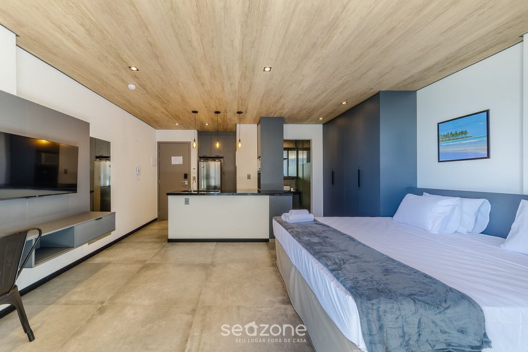 Hermoso Estudio con Vista Lateral al Mar NWT0908