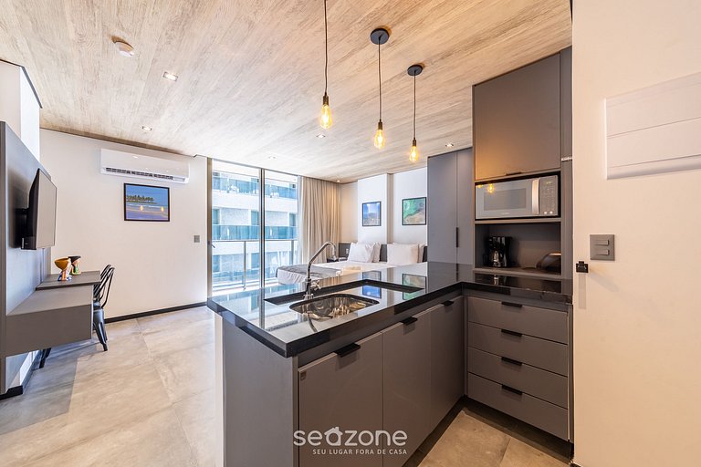 Agradable Estudio en Orilla Vista al Mar - NWT0905