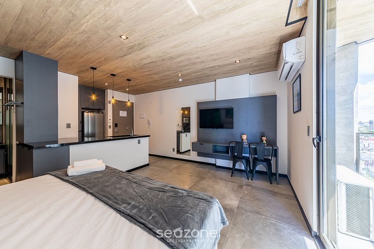 Agradável Estúdio na Orla c/ Vista Mar - NWT0905