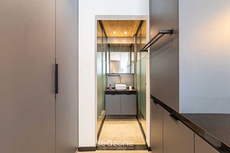 Agradável Estúdio na Orla c/ Vista Mar - NWT0905