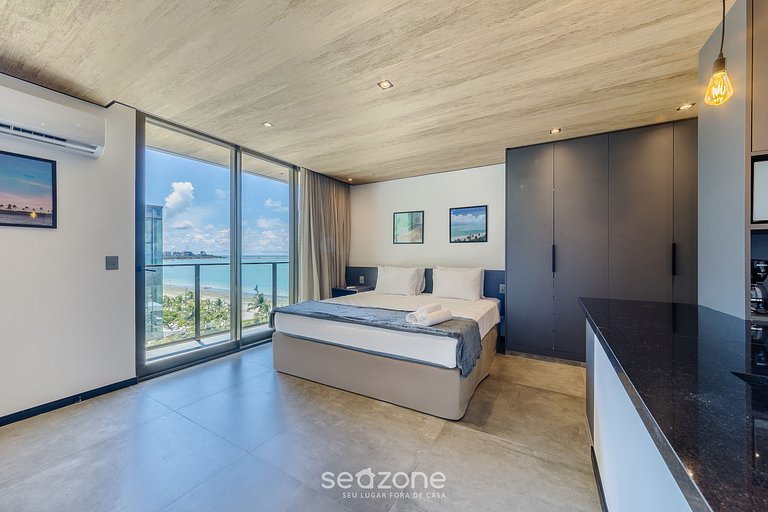 Hermoso Estudio con Vista Lateral al Mar NWT0909