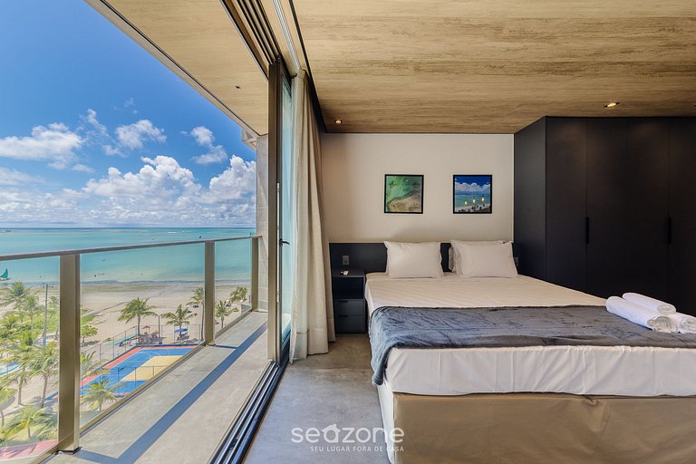 Hermoso Estudio con Vista Lateral al Mar NWT0909