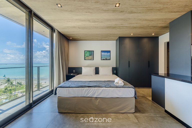 Hermoso Estudio con Vista Lateral al Mar NWT0909