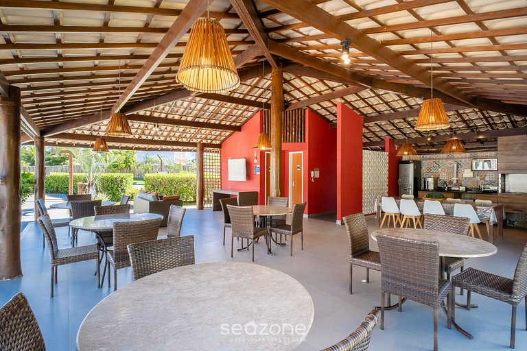 Lindo Apto em Cond. c/ Piscina no Litoral CQS0004