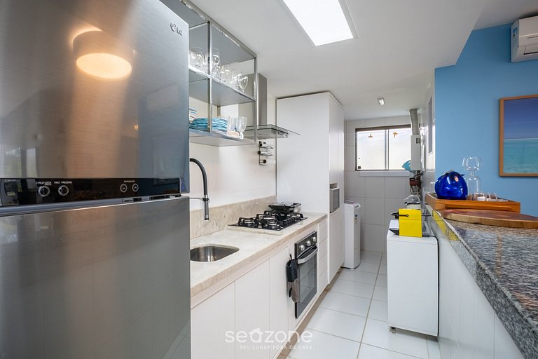 Hermoso Apto en Cond. c/ piscina CQS0004