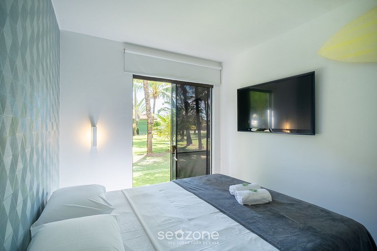 Lindo Apto em Cond. c/ Piscina no Litoral CQS0004